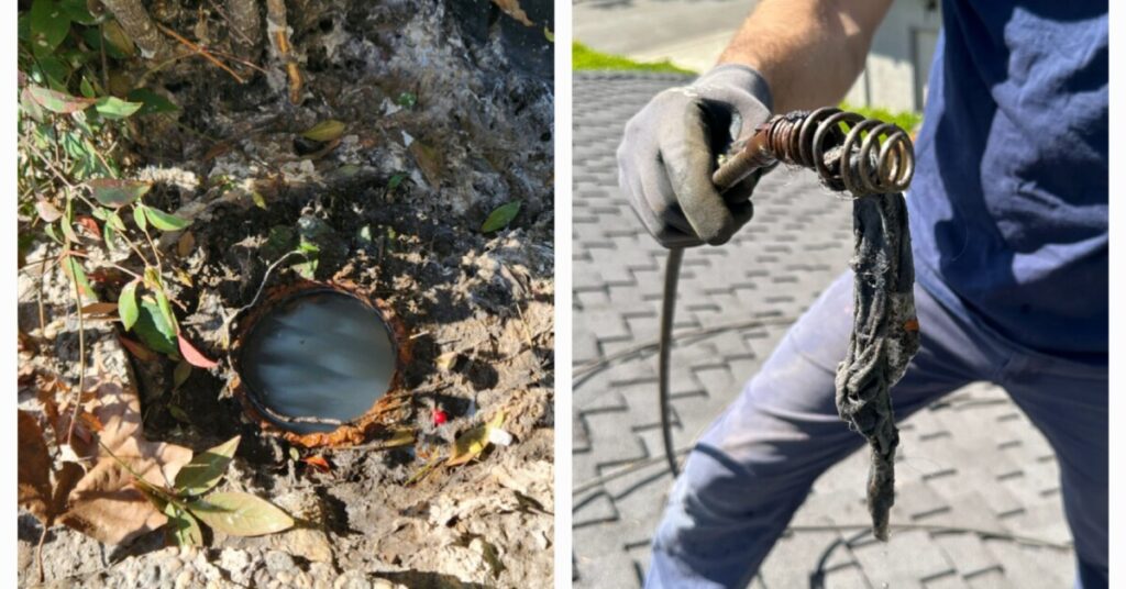 image OUR PLUMBERS DO SEWER DRAIN CLEANING -  UNCLOGING