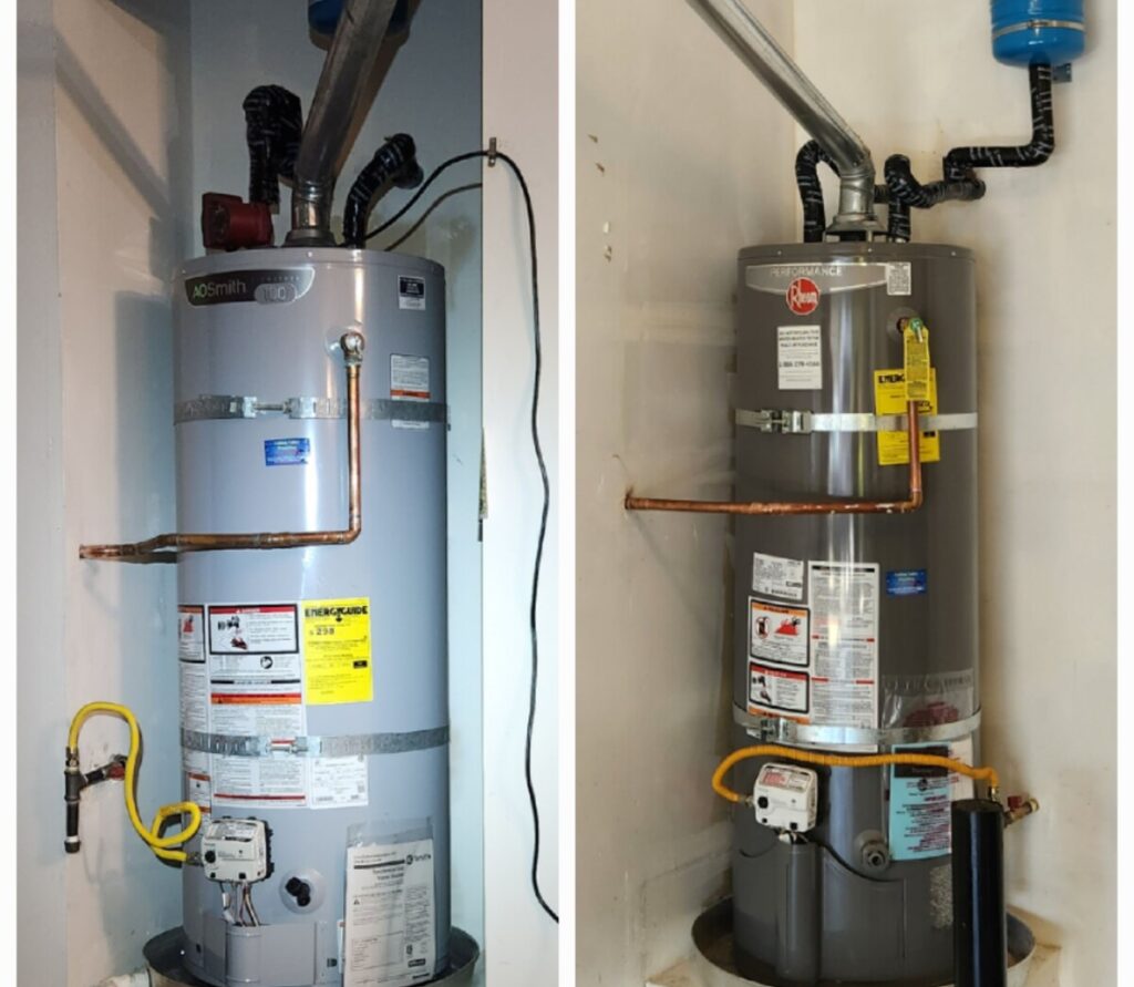 image STANDARD TANK WATER HEATER INSTALL BY OUR PROFESSIONALS