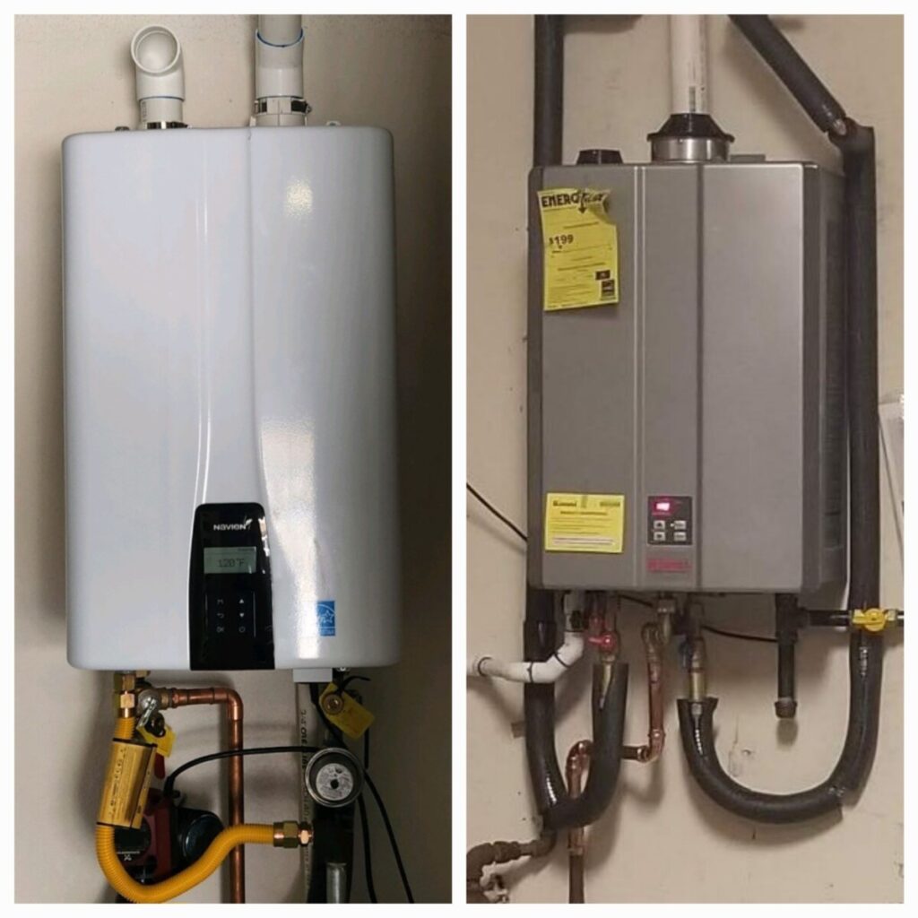 image Tankless water heater in Sacramento
