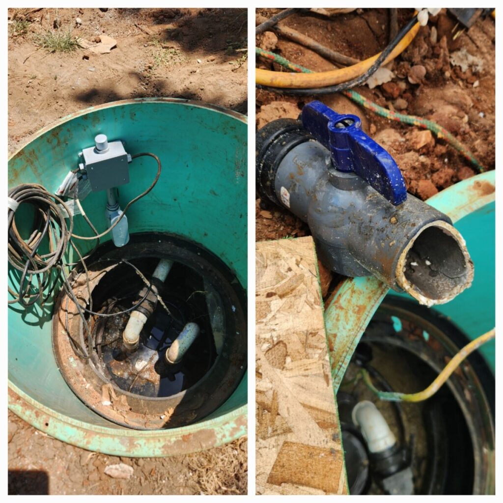 image OUR PLUMBERS INSTALL SEWER EJECTOR PUMP
