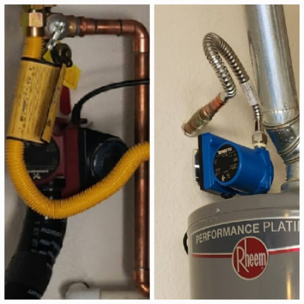 Hot Water Recirculating Pump Installation in Sacramento